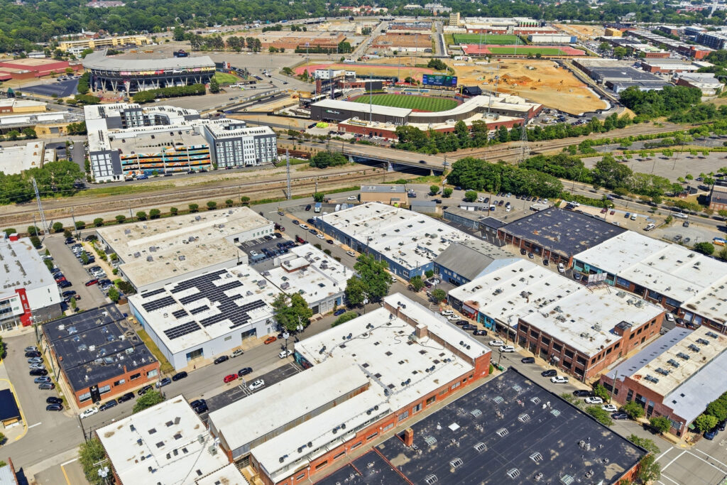 Scott's Addition Richmond, Virginia aerial